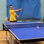 Image of Smashing time at table tennis finals