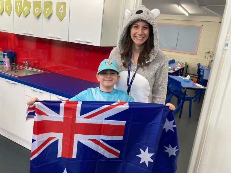 Image of Australia Day in year 4